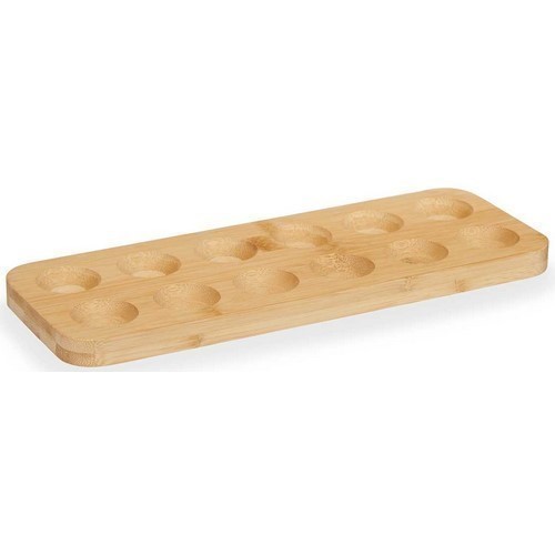 HUEVERA KINVARA BAMBU 12 CAVIDADES 30X11CMS